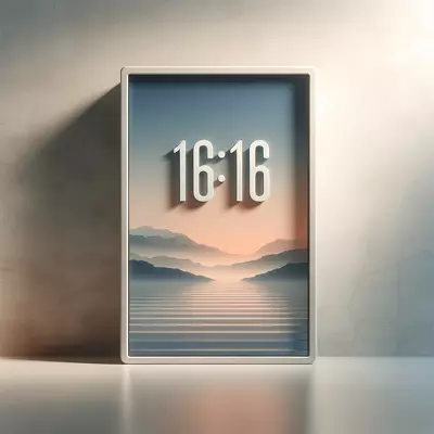 Digital clock showing 16:16, symbolizing twin flame reunion and spiritual guidance.